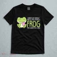 Cute Frog Always Be Yourself Unless You Can Be A Frog T-Shirt thumb 5