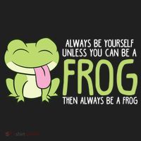 Cute Frog Always Be Yourself Unless You Can Be A Frog Beanie thumb 2