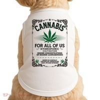Cannabis For All Of Us Doggie Tank thumb 0