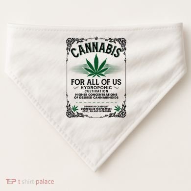 Cannabis For All Of Us USA-Made Doggie Bandana