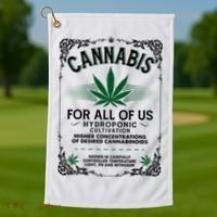 Cannabis For All Of Us Golf Towel thumb 1