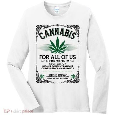 Cannabis For All Of Us Women's Long Sleeve Shirt