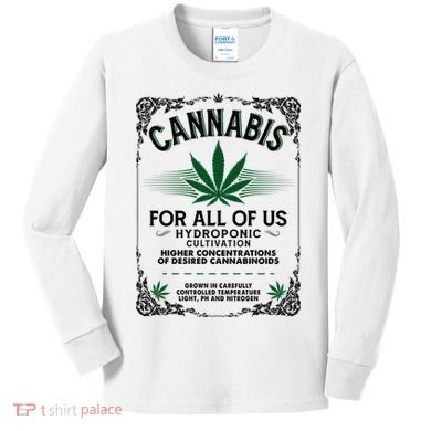 Cannabis For All Of Us Kids Long Sleeve Shirt