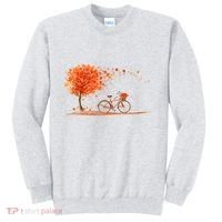 Classic Fall Autumn Season Bicycle Sweatshirt thumb 0