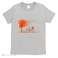 Classic Fall Autumn Season Bicycle T-Shirt thumb 0