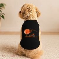Classic Fall Autumn Season Bicycle Doggie Tank thumb 2