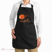 Classic Fall Autumn Season Bicycle Apron thumb 2