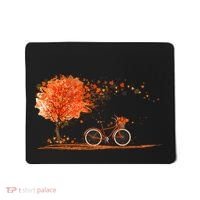 Classic Fall Autumn Season Bicycle Mousepad thumb 0