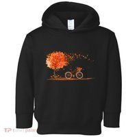 Classic Fall Autumn Season Bicycle Toddler Hoodie thumb 0