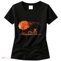 Classic Fall Autumn Season Bicycle Women's T-Shirt thumb 0