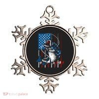 Cool Fishing American Flag Usa Fish Lover Ornament thumb 0