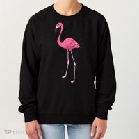 Cute Flamingo Bird Pink Flamingo Women's Sweatshirt thumb 0
