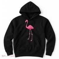 Cute Flamingo Bird Pink Flamingo Hoodie thumb 0