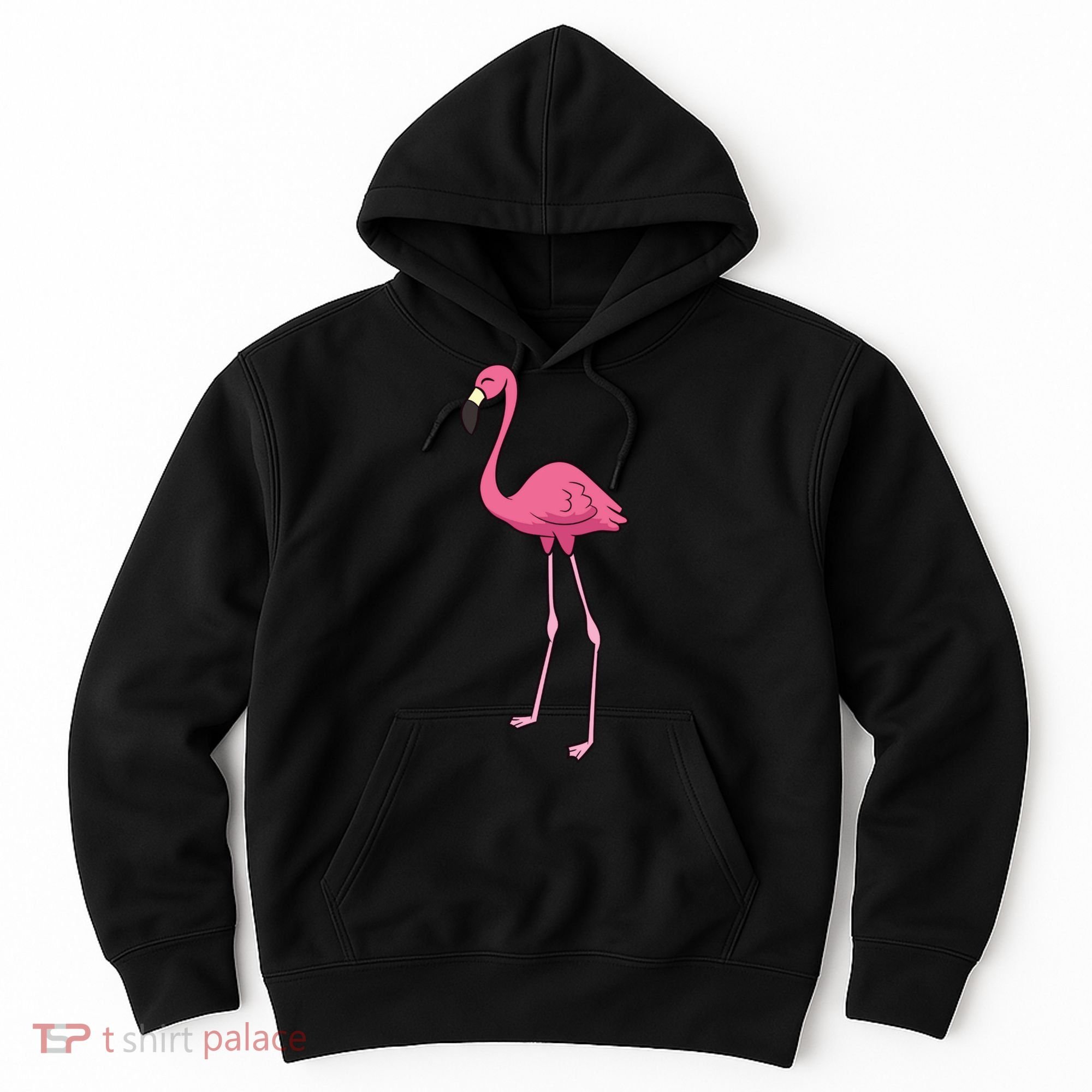 Cute Flamingo Bird Pink Flamingo Hoodie