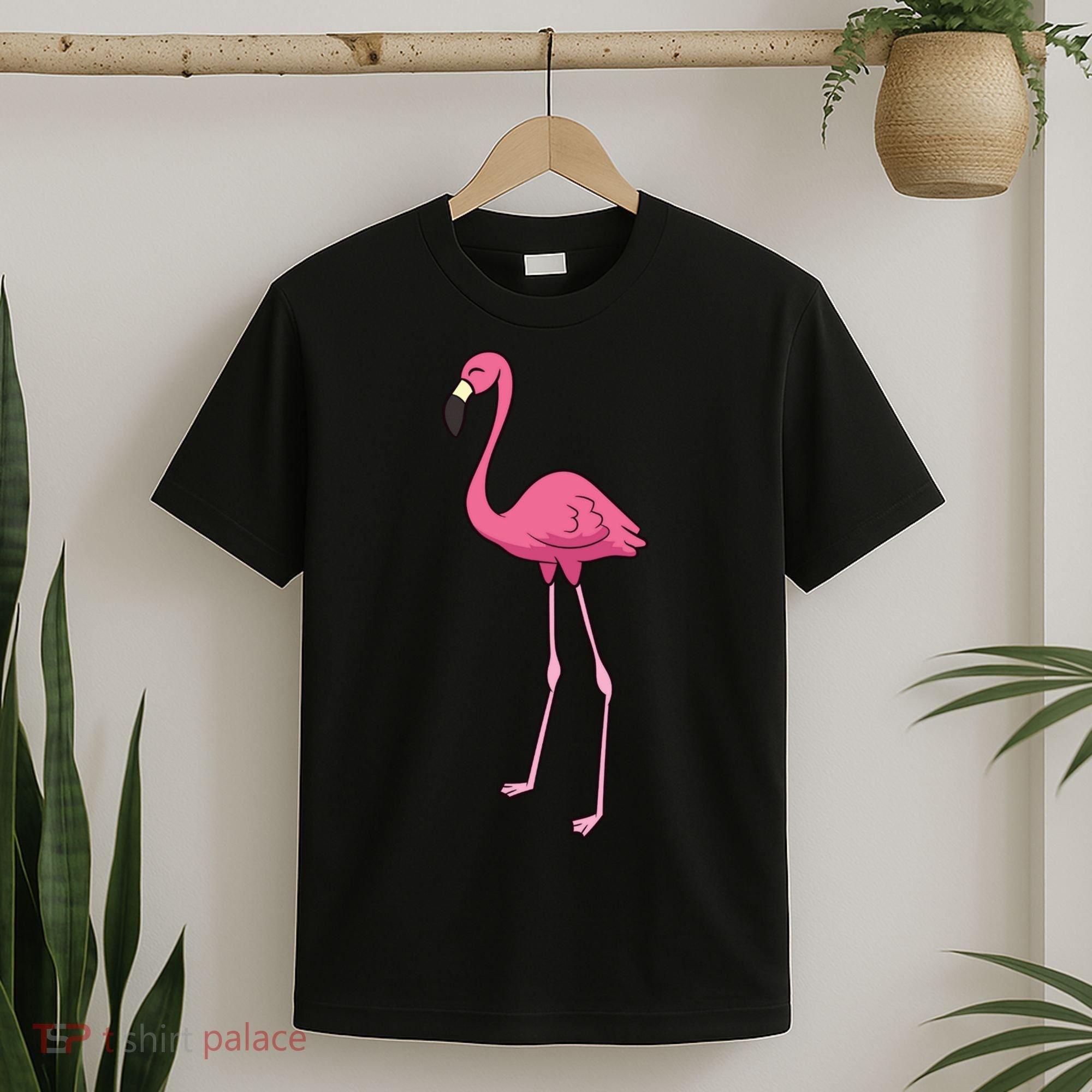 Cute Flamingo Bird Pink Flamingo T-Shirt
