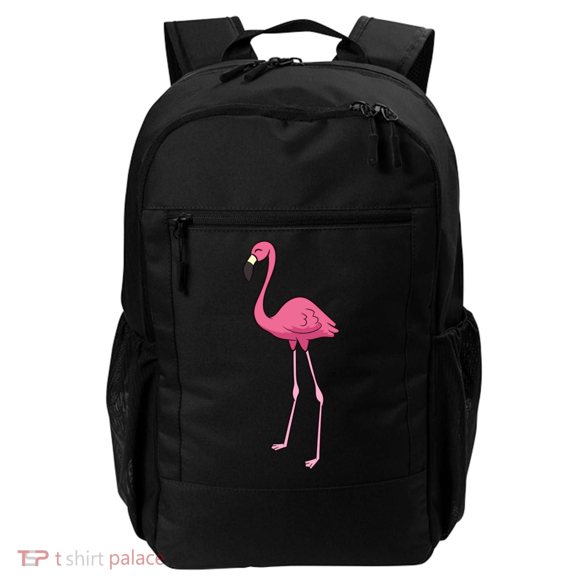 Cute Flamingo Bird Pink Flamingo Backpack