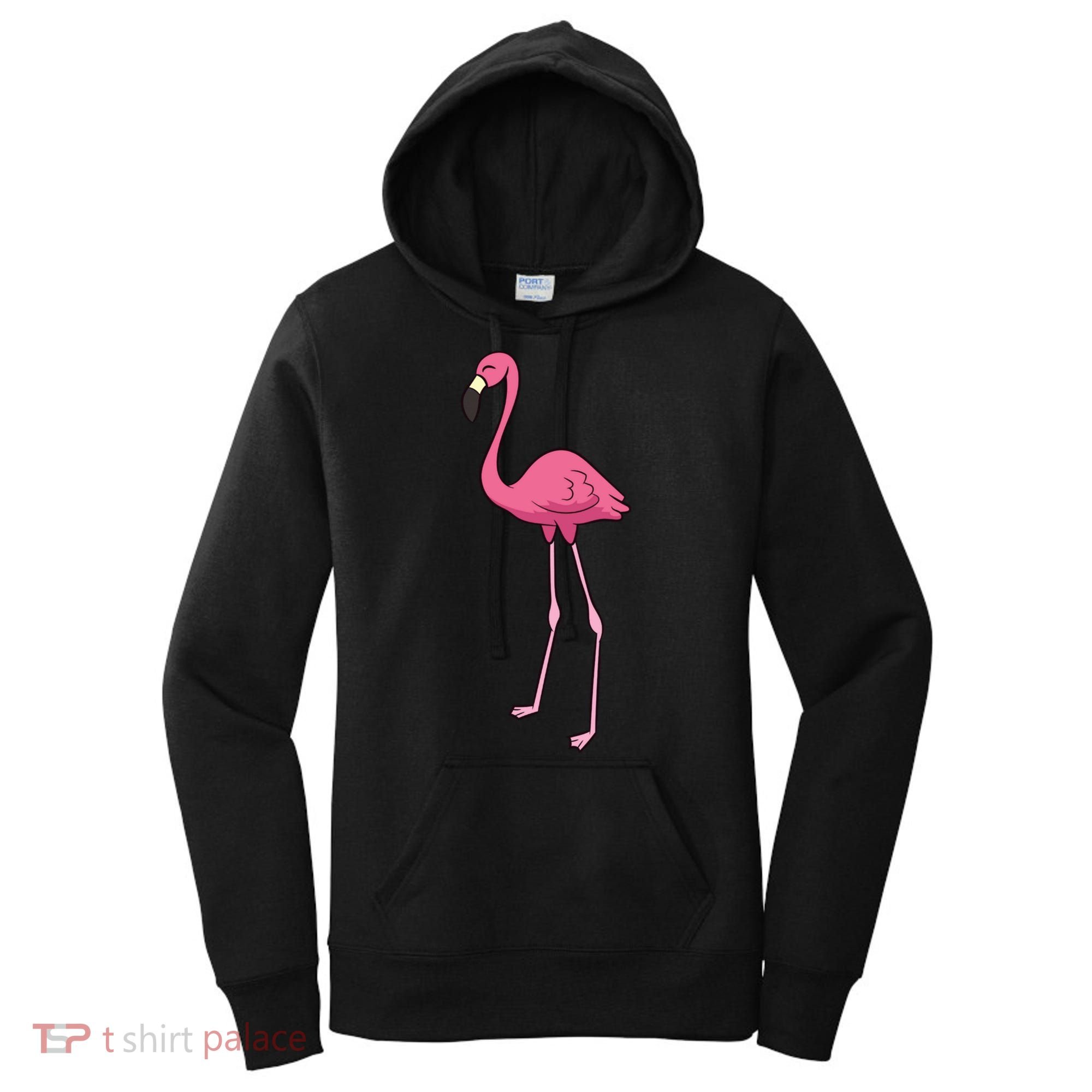 Cute Flamingo Bird Pink Flamingo Women's Hoodie