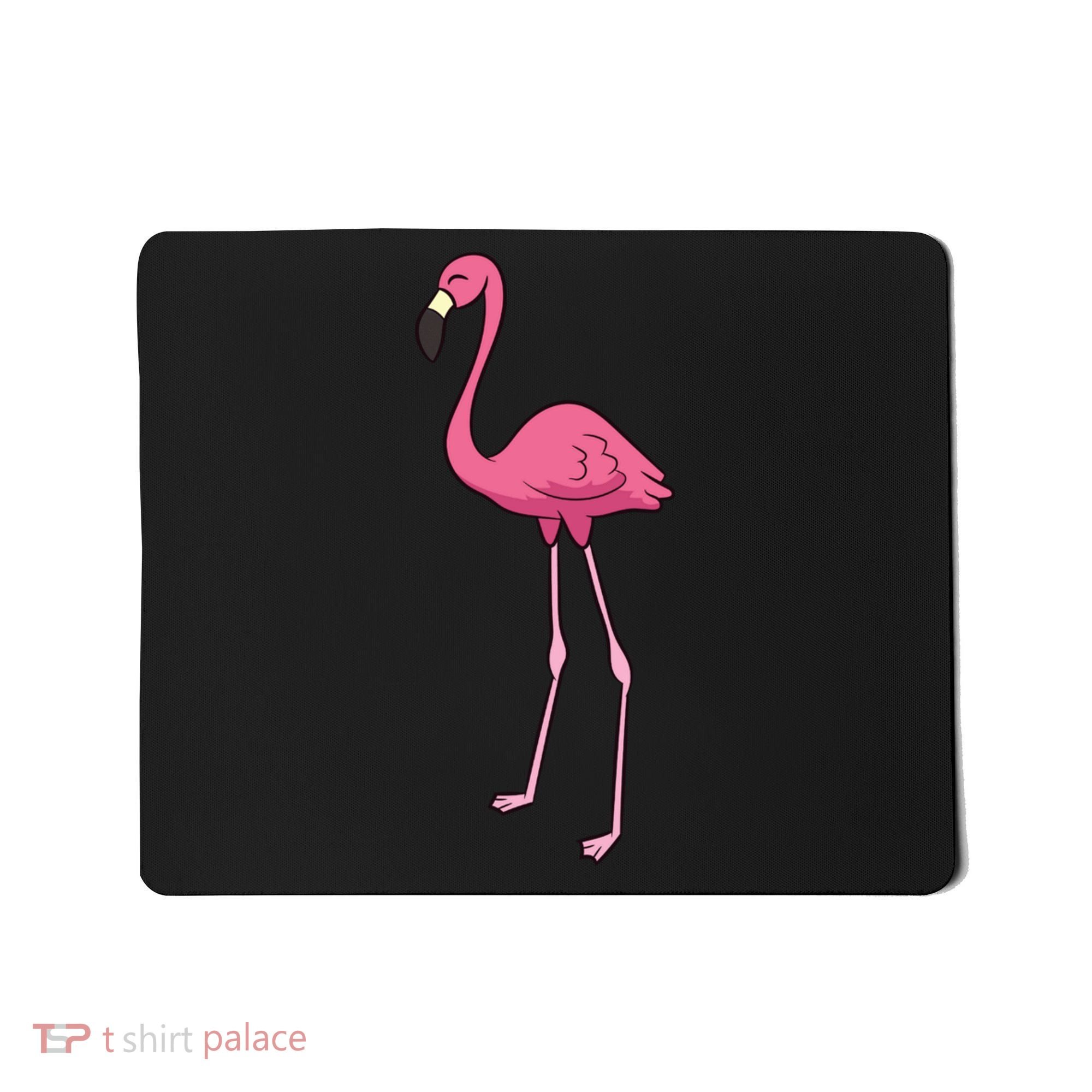 Cute Flamingo Bird Pink Flamingo Mousepad
