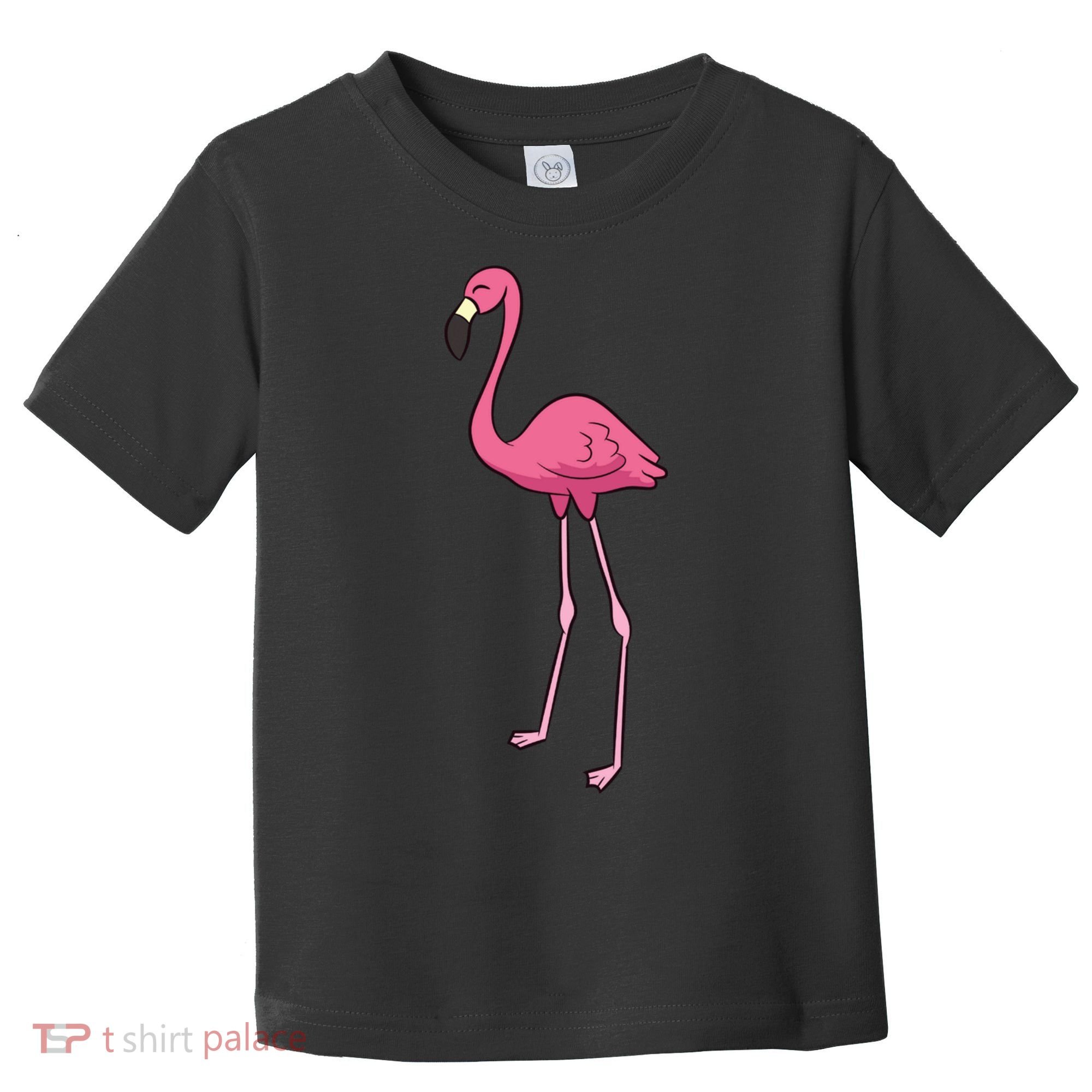 Cute Flamingo Bird Pink Flamingo Toddler T-Shirt