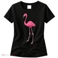 Cute Flamingo Bird Pink Flamingo Women's T-Shirt thumb 0