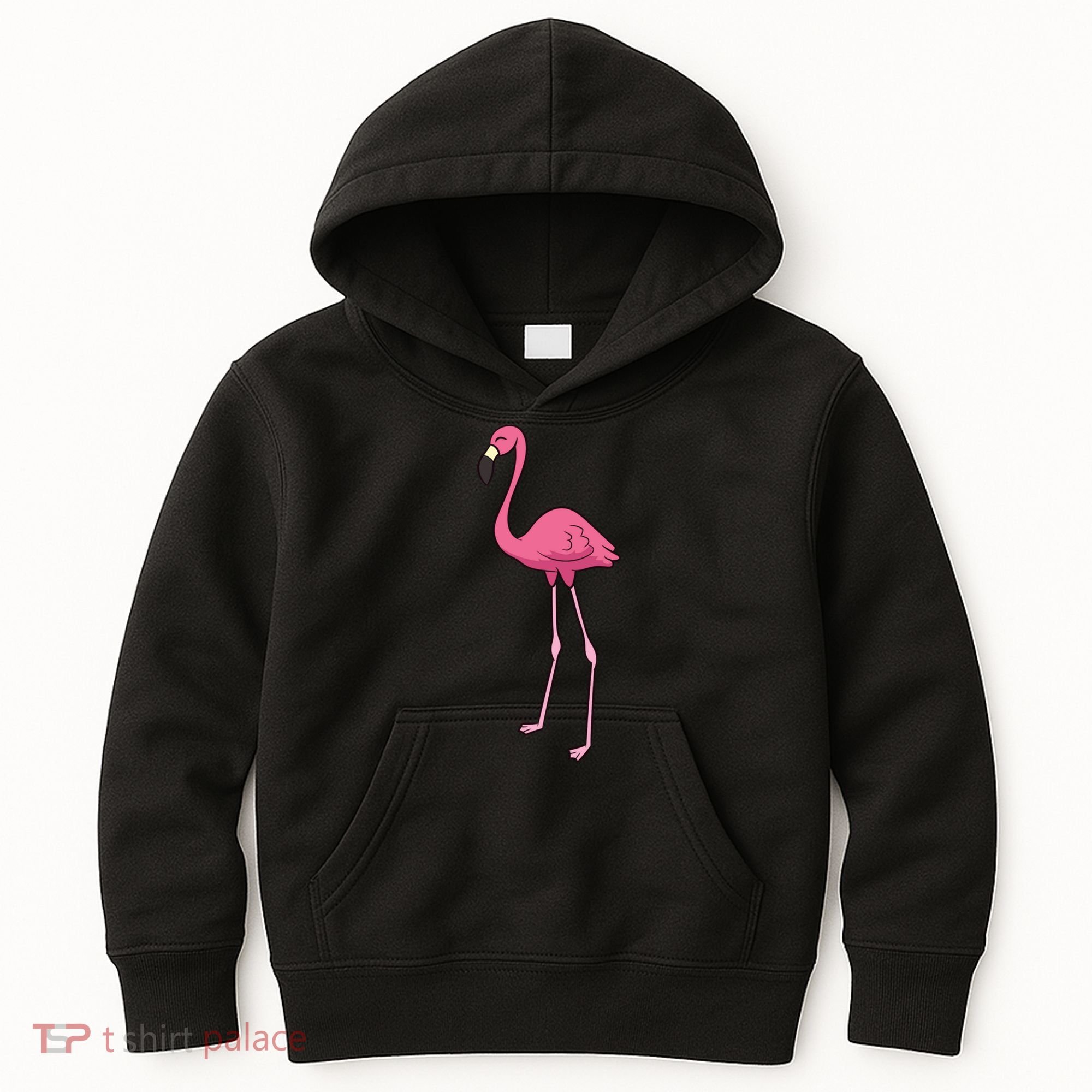 Cute Flamingo Bird Pink Flamingo Kids Hoodie