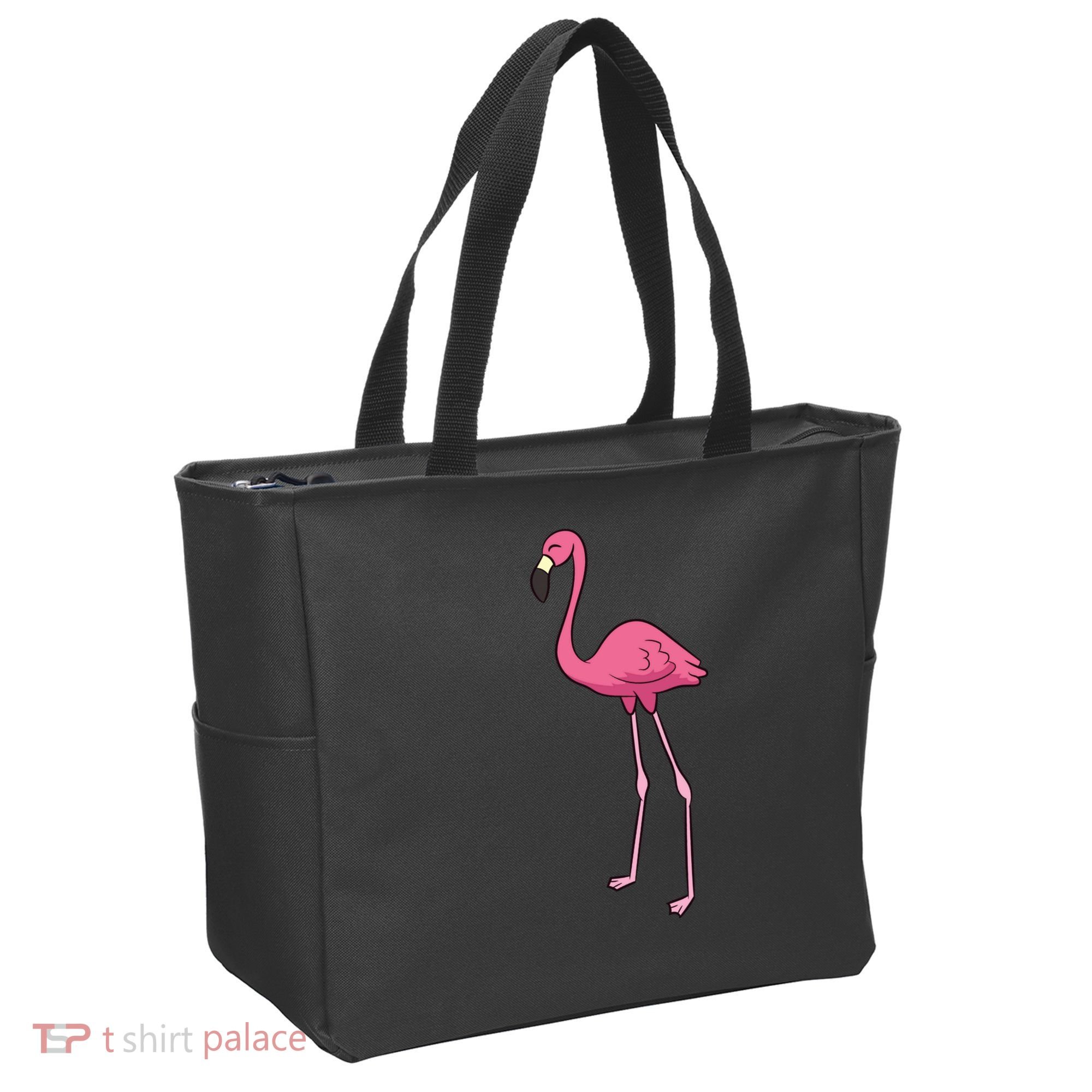 Cute Flamingo Bird Pink Flamingo Tote Bag