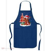 Christmas Football Ball Snow Dabbing Santa Hat Xmas Tree Great Gift Apron thumb 0