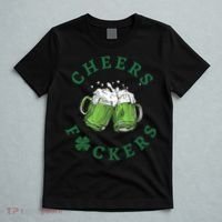 Cheers Fucker Beer Lover Drinking Team Saint Patrick's Day Matching Group T-Shirt thumb 5