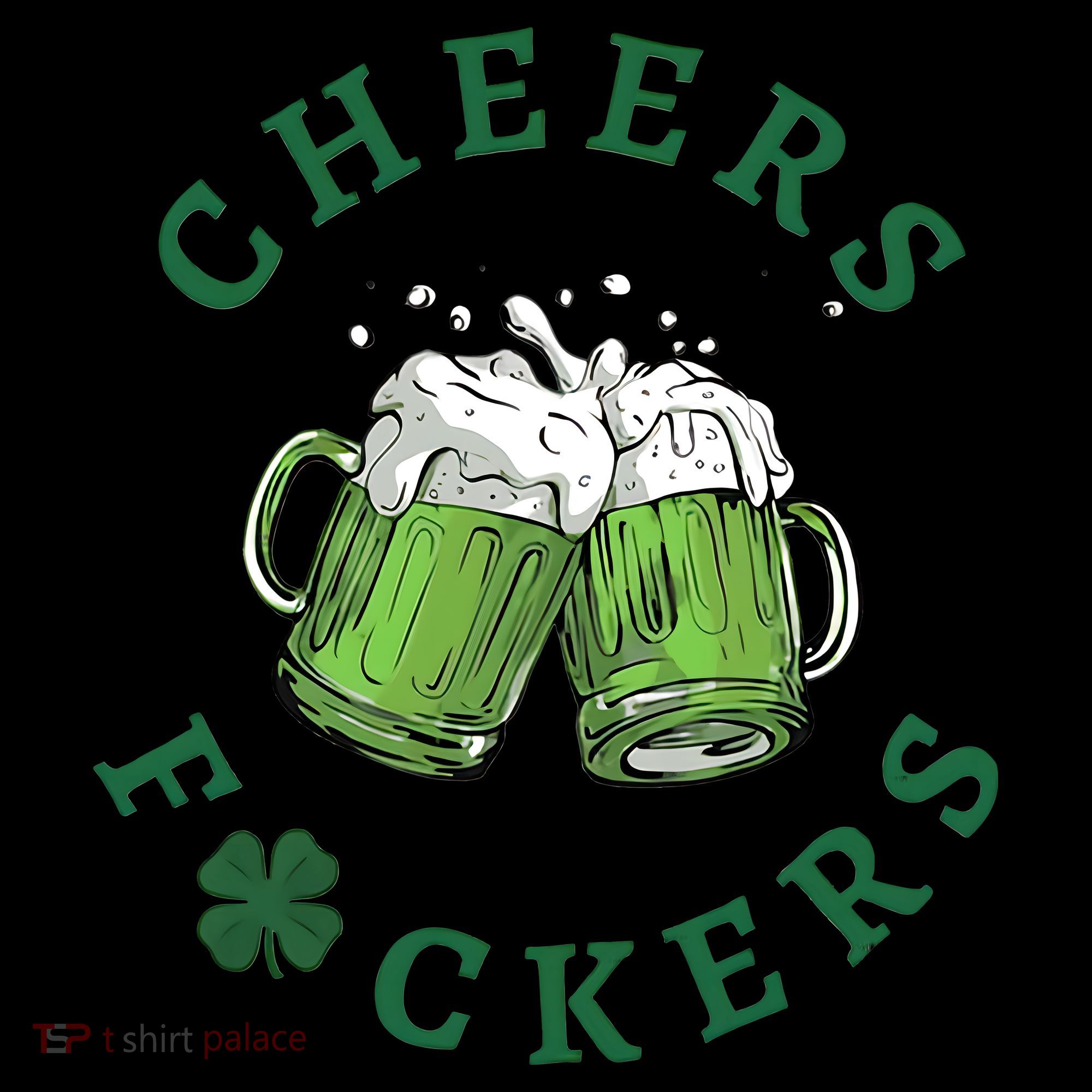 Cheers Fucker Beer Lover Drinking Team Saint Patrick's Day Matching Group Mousepad