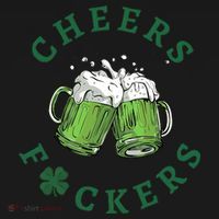 Cheers Fucker Beer Lover Drinking Team Saint Patrick's Day Matching Group Tote Bag thumb 4