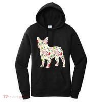Christmas French Bulldog Dog Wrapping Paper Gift Women's Hoodie thumb 0