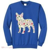 Christmas French Bulldog Dog Wrapping Paper Gift Sweatshirt thumb 0