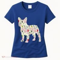 Christmas French Bulldog Dog Wrapping Paper Gift Women's T-Shirt thumb 0