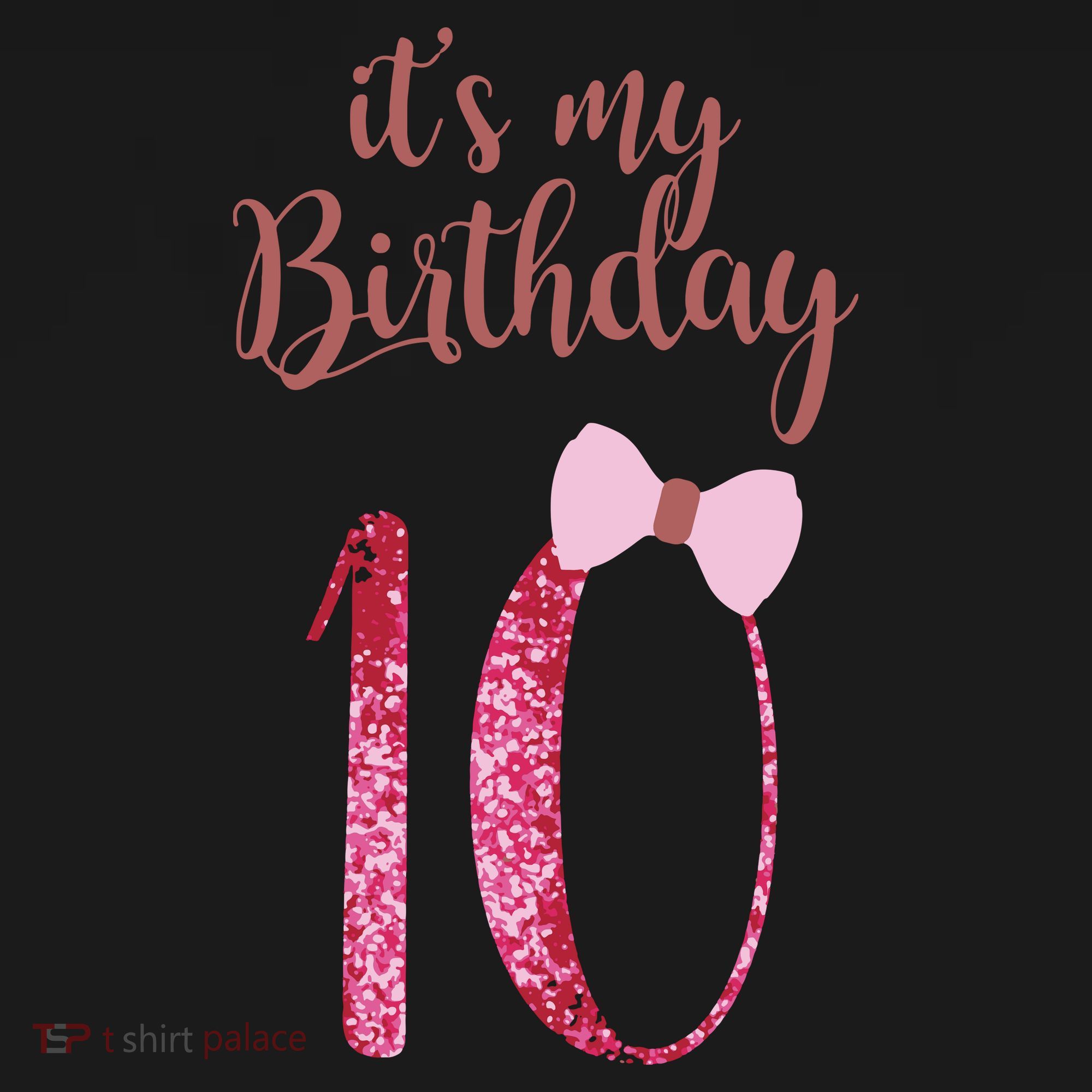 Cute Funny Birthday Girl Cute It's My 10th Birthday 10 Years Old Ornament