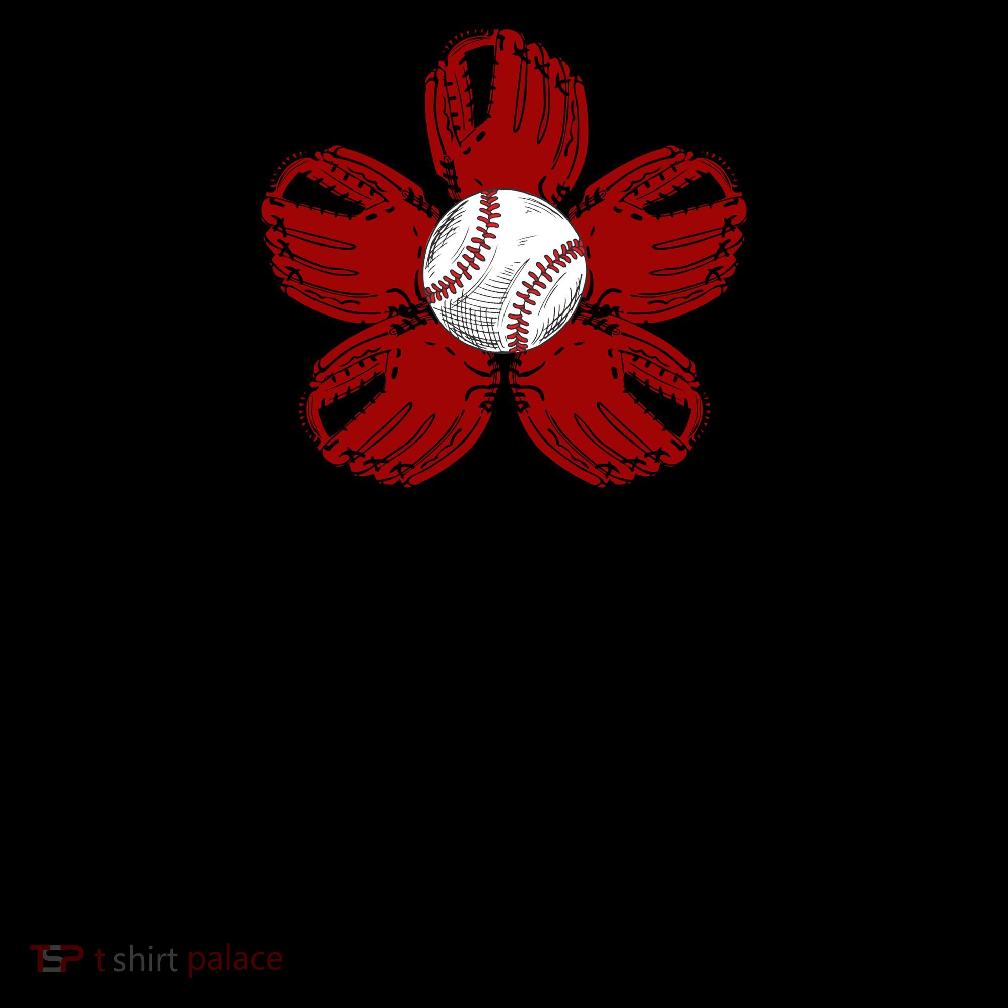 Cincinnati Flower Baseball Coffee Mug