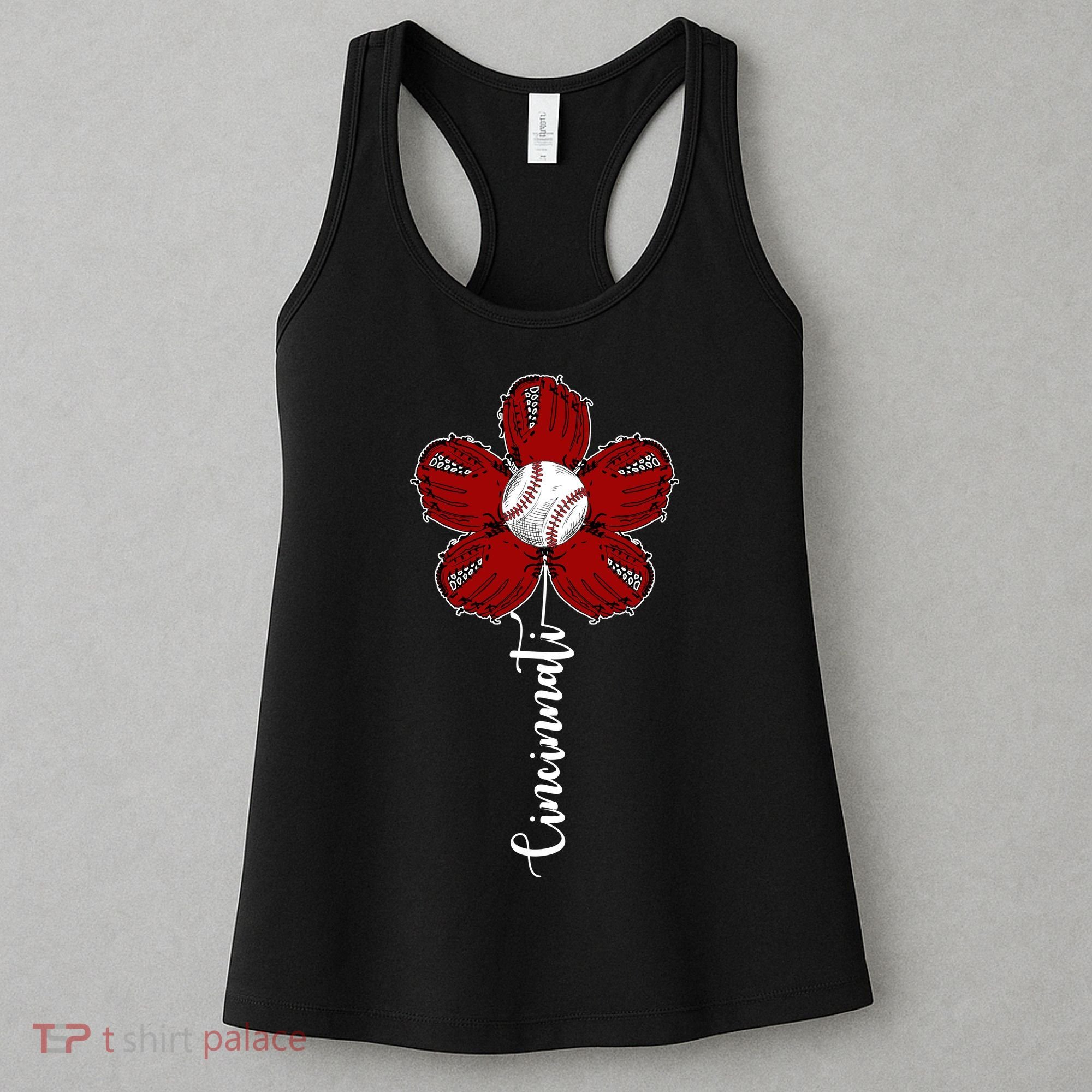 Cincinnati Flower Baseball Women's Tank Top