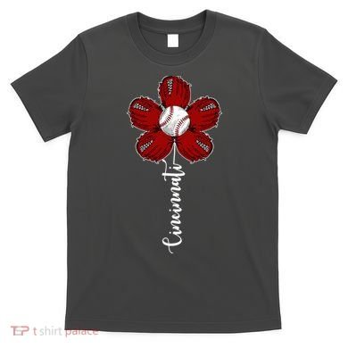 Cincinnati Flower Baseball T-Shirt