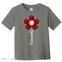 Cincinnati Flower Baseball Toddler T-Shirt thumb 0