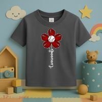 Cincinnati Flower Baseball Toddler T-Shirt thumb 3