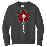 Cincinnati Flower Baseball Kids Sweatshirt thumb 0
