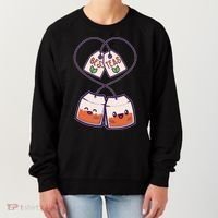 Cute Funny BesTeas Best Friend Tea Bags Women's Sweatshirt thumb 0
