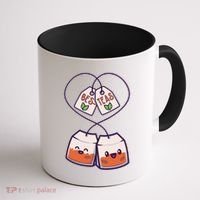 Cute Funny BesTeas Best Friend Tea Bags Coffee Mug thumb 1