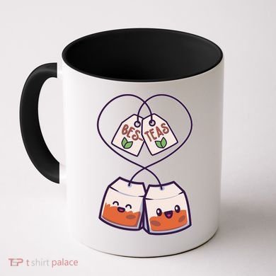 Cute Funny BesTeas Best Friend Tea Bags Coffee Mug