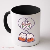 Cute Funny BesTeas Best Friend Tea Bags Coffee Mug thumb 0