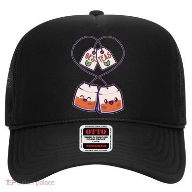 Cute Funny BesTeas Best Friend Tea Bags Hat