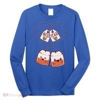 Cute Funny BesTeas Best Friend Tea Bags Long Sleeve Shirt thumb 0