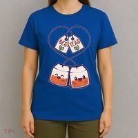 Cute Funny BesTeas Best Friend Tea Bags T-Shirt thumb 4