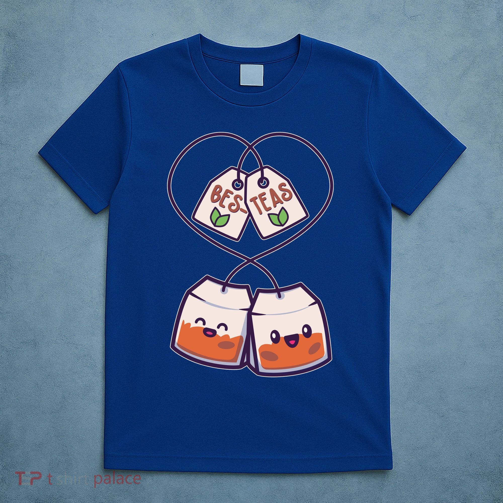 Cute Funny BesTeas Best Friend Tea Bags T-Shirt