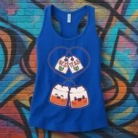 Cute Funny BesTeas Best Friend Tea Bags Women's Tank Top thumb 3