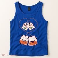 Cute Funny BesTeas Best Friend Tea Bags Tank Top thumb 2